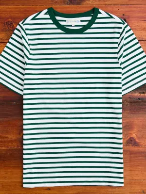 2M14 "Good Originals" 7.9oz Relaxed T-Shirt in Green/White