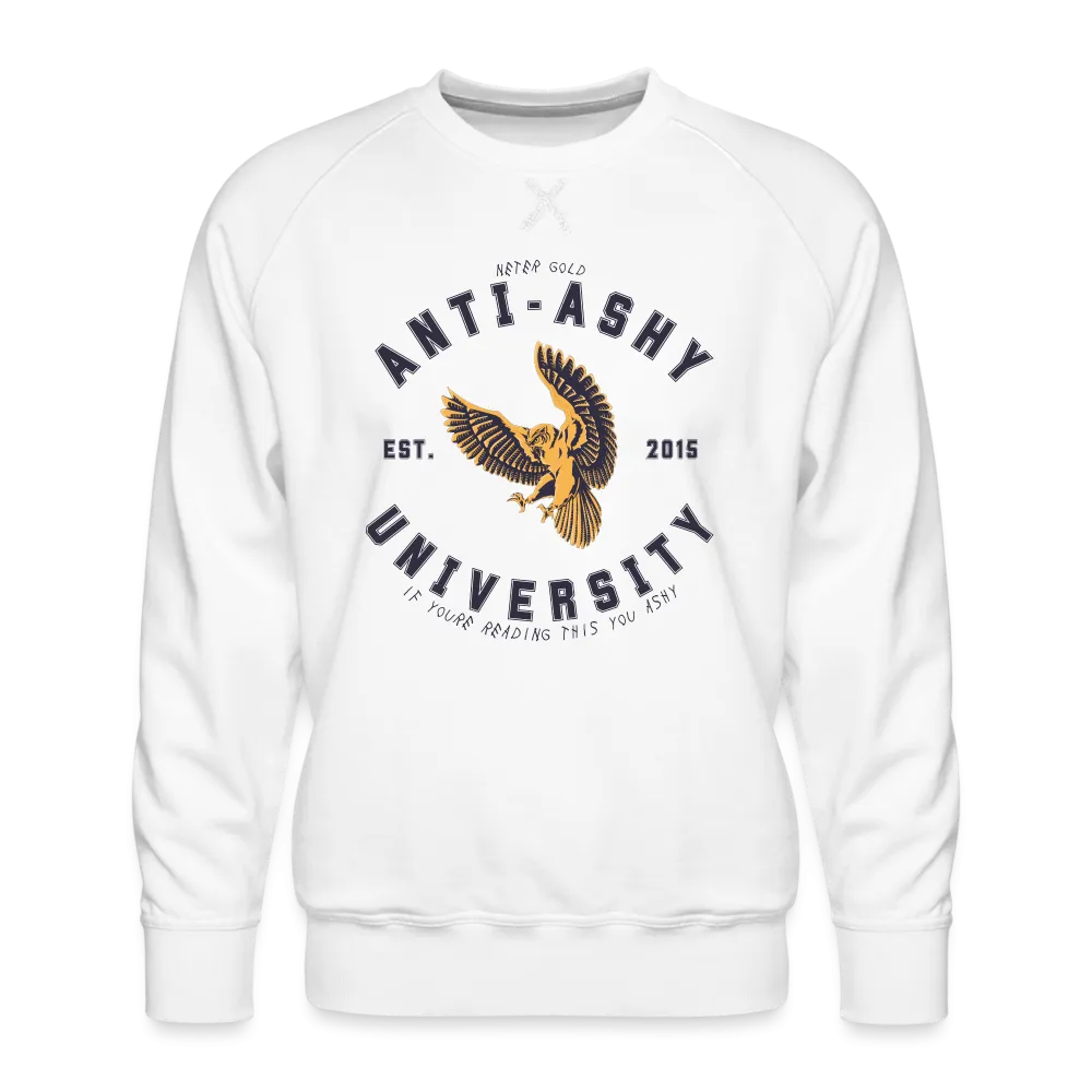 ANTI-ASHY UNIVERSITY (Blue) - Men’s Crewneck