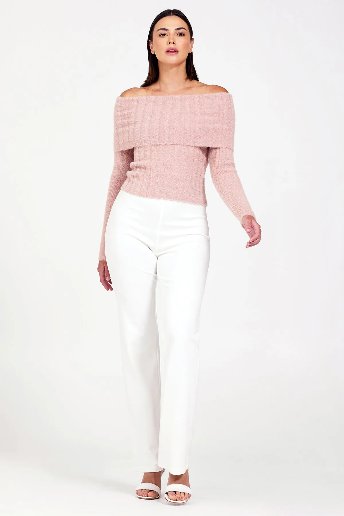 Bailey 44 Tores Sweater Top in Blush