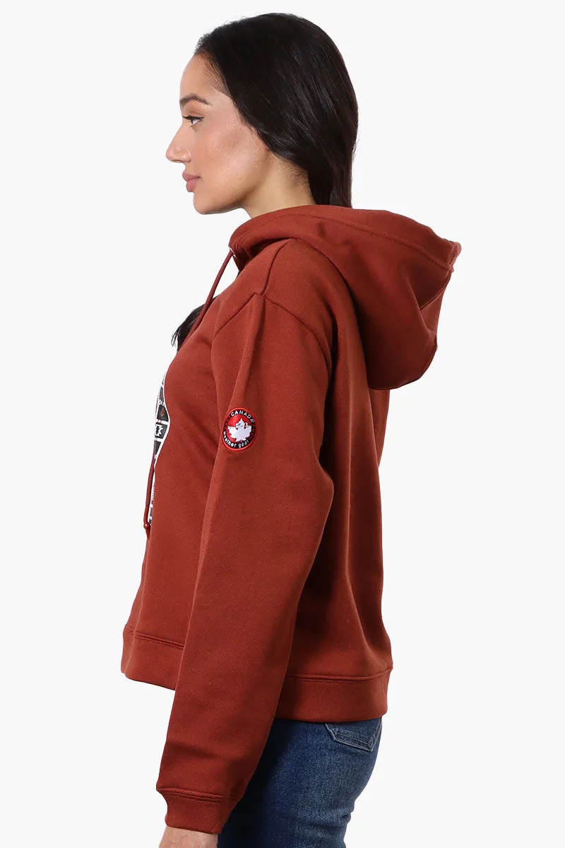 Canada Weather Gear Chest Logo Hoodie - Rust