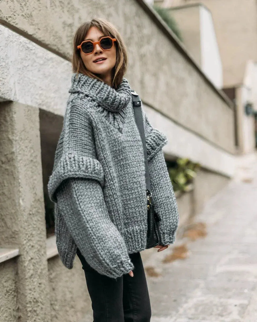 Carolla Knitted Oversize Sweater