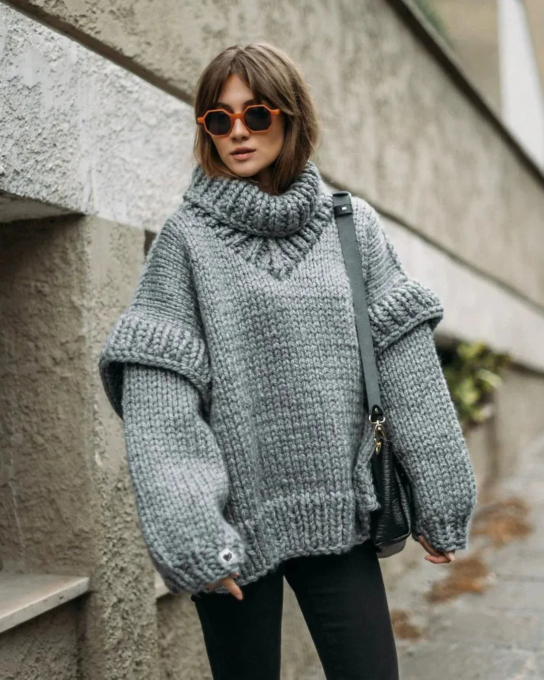 Carolla Knitted Oversize Sweater