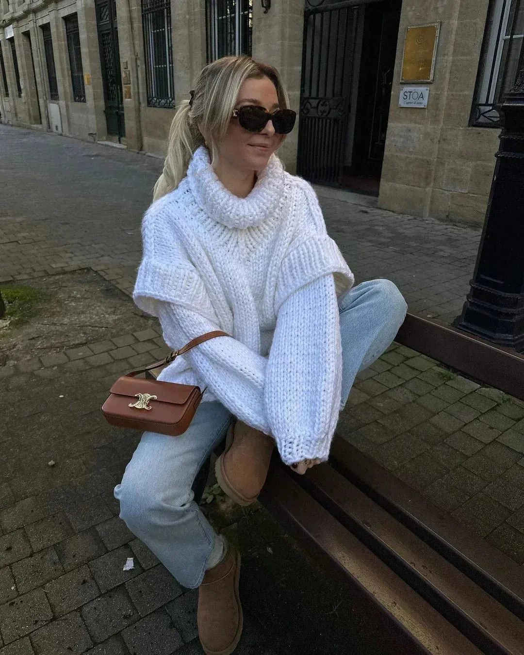 Carolla Knitted Oversize Sweater