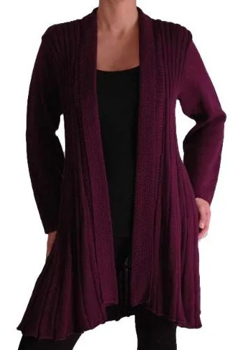 Colorado Knitted Draped Waterfall Cardigan