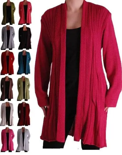 Colorado Knitted Draped Waterfall Cardigan