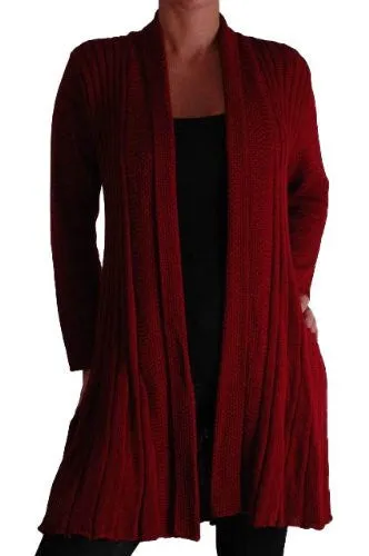 Colorado Knitted Draped Waterfall Cardigan