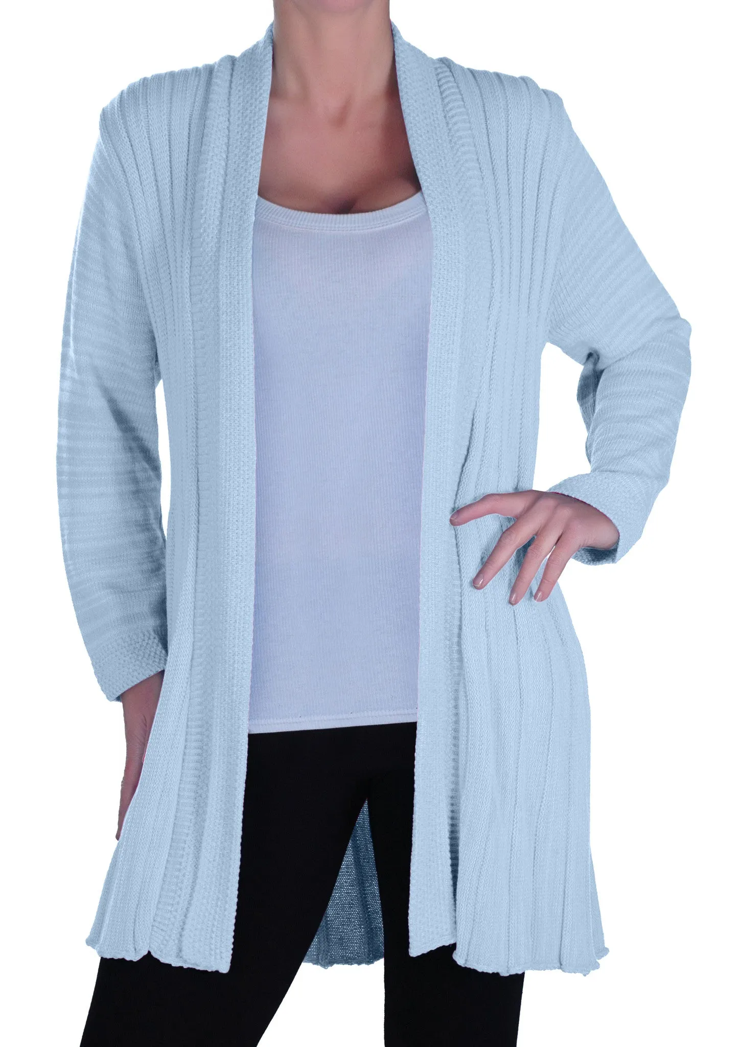 Colorado Knitted Draped Waterfall Cardigan