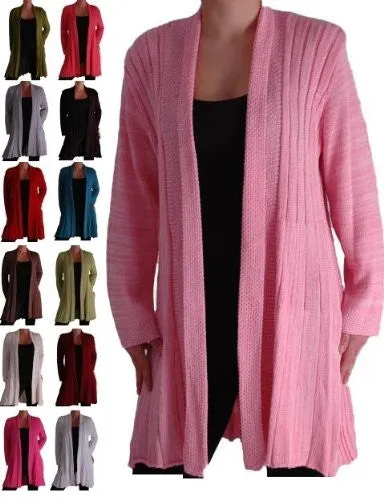 Colorado Knitted Draped Waterfall Cardigan