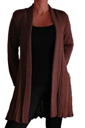 Colorado Knitted Draped Waterfall Cardigan