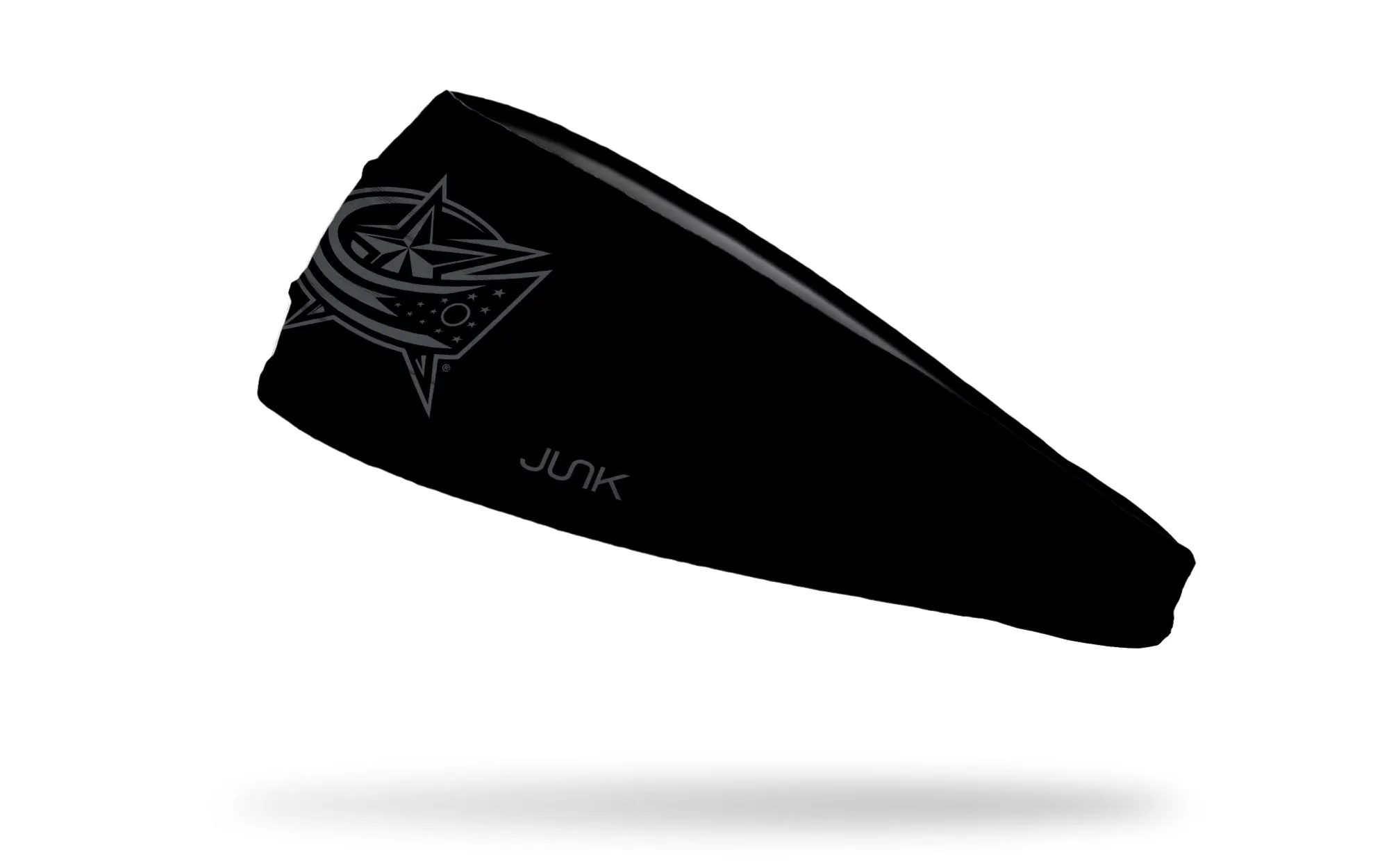 Columbus Blue Jackets: Gray Logo Headband