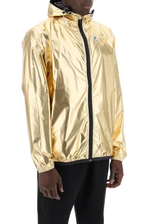 comme des garçons play x k-way laminated ripstop jacket