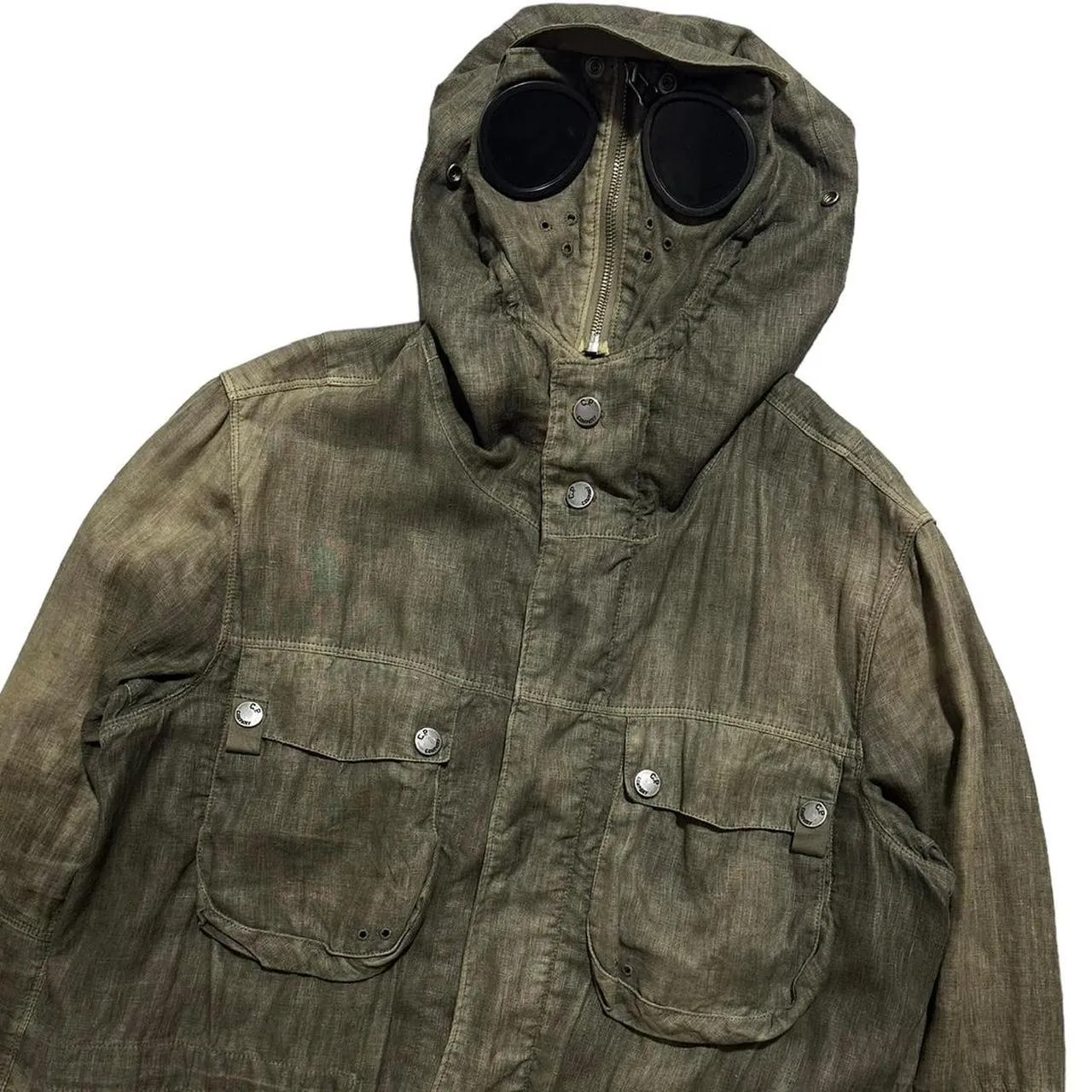 CP Company Link Flax Explorer Goggle Jacket