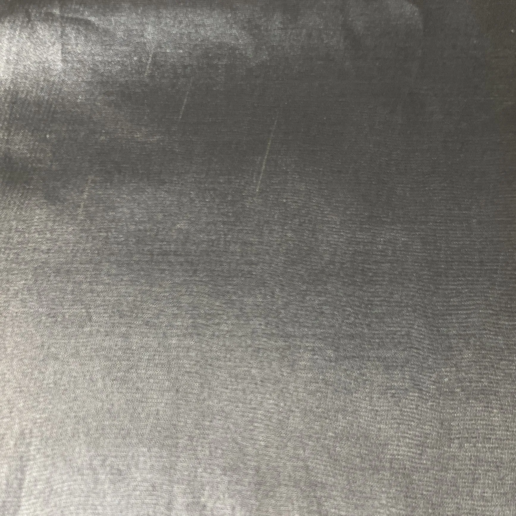 Dark Grey Solid Plain Tissue Fabric 18752