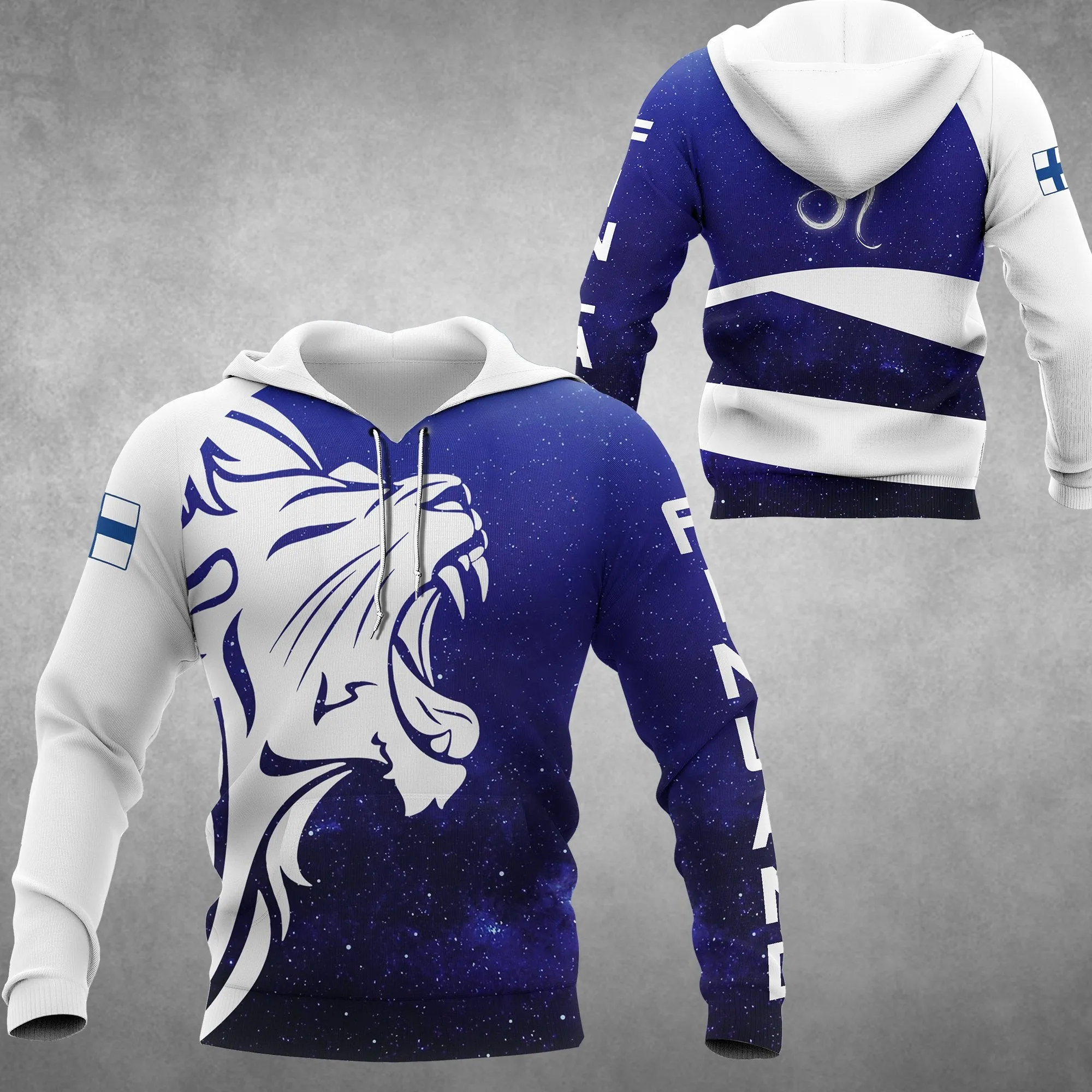 Finland Leo Zodiac Hoodies - Bh