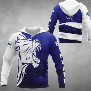 Finland Leo Zodiac Hoodies - Bh