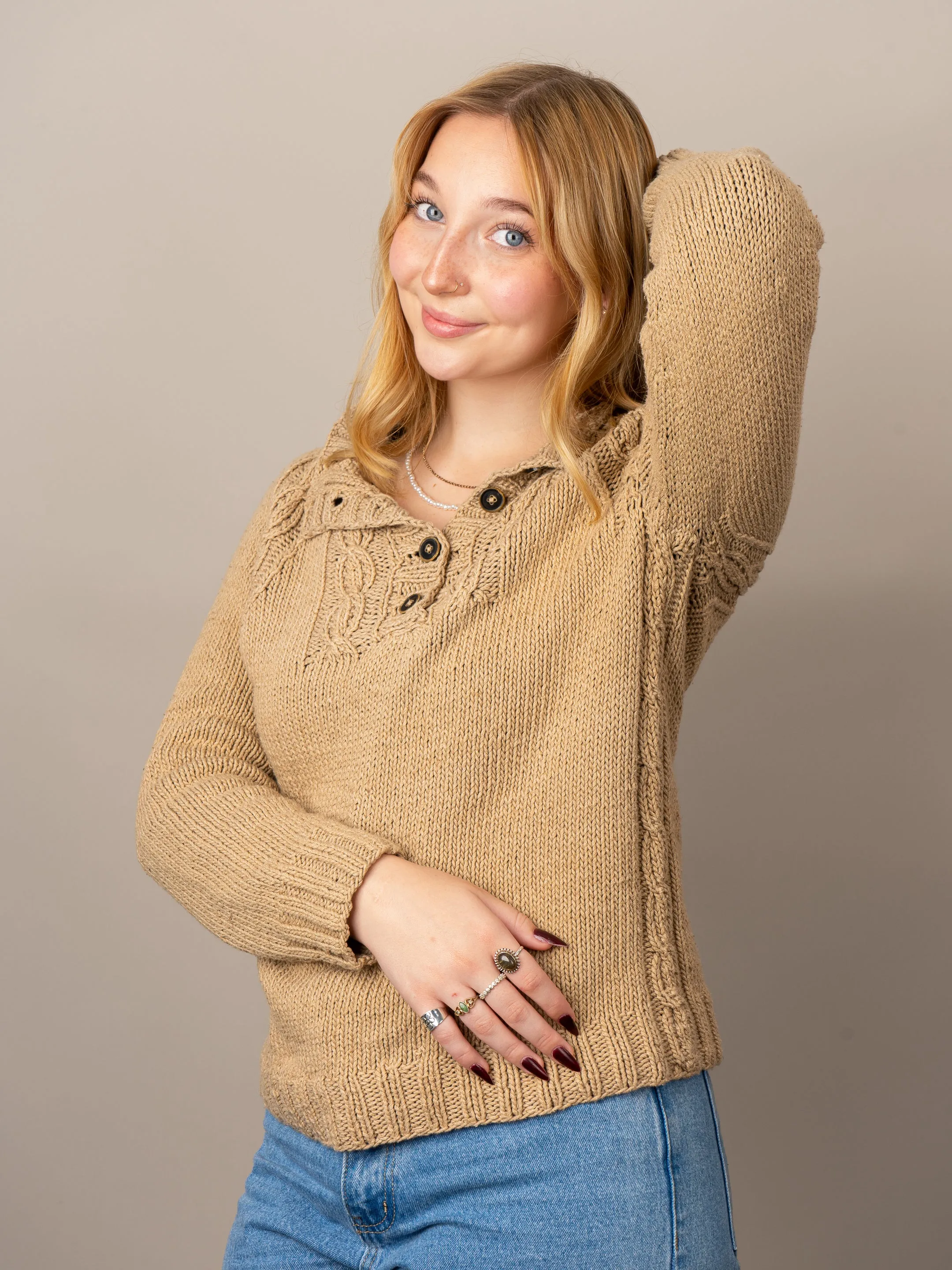 Gearhead Sweater <br/><small>knitting pattern</small>