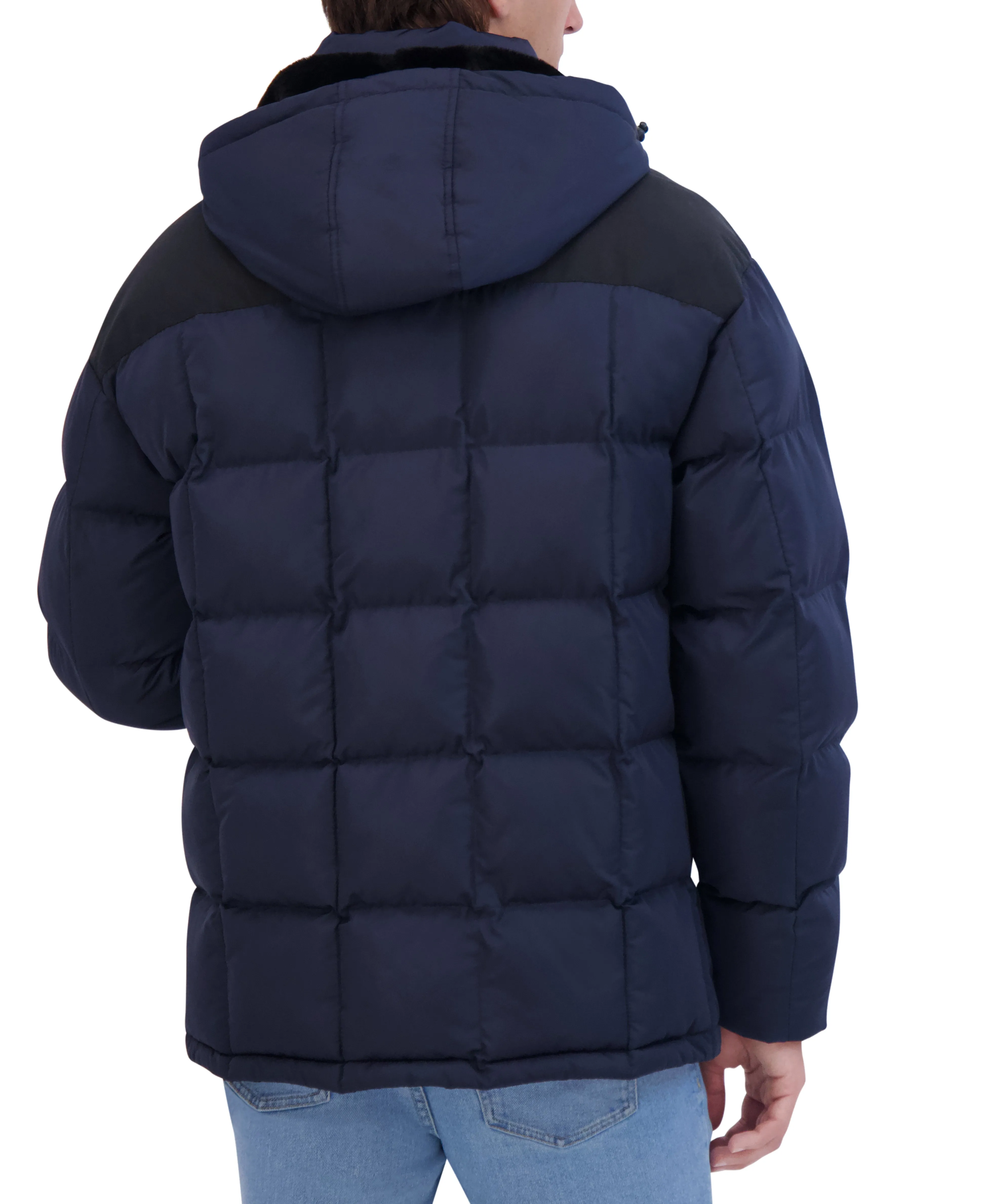 HOODED CARGO PUFFER