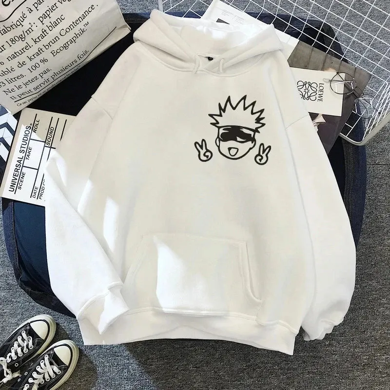 Jujutsu Kaisen Anime Hoodies Gojo Satoru Unisex