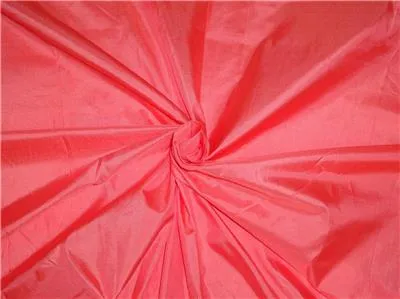 Mary Ann&quot; Plain Silk 44&quot; Coral 50 GRAMS SILKS