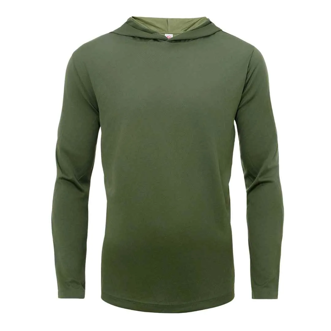 Men’s Performance Long Sleeve T-Shirts with Hood