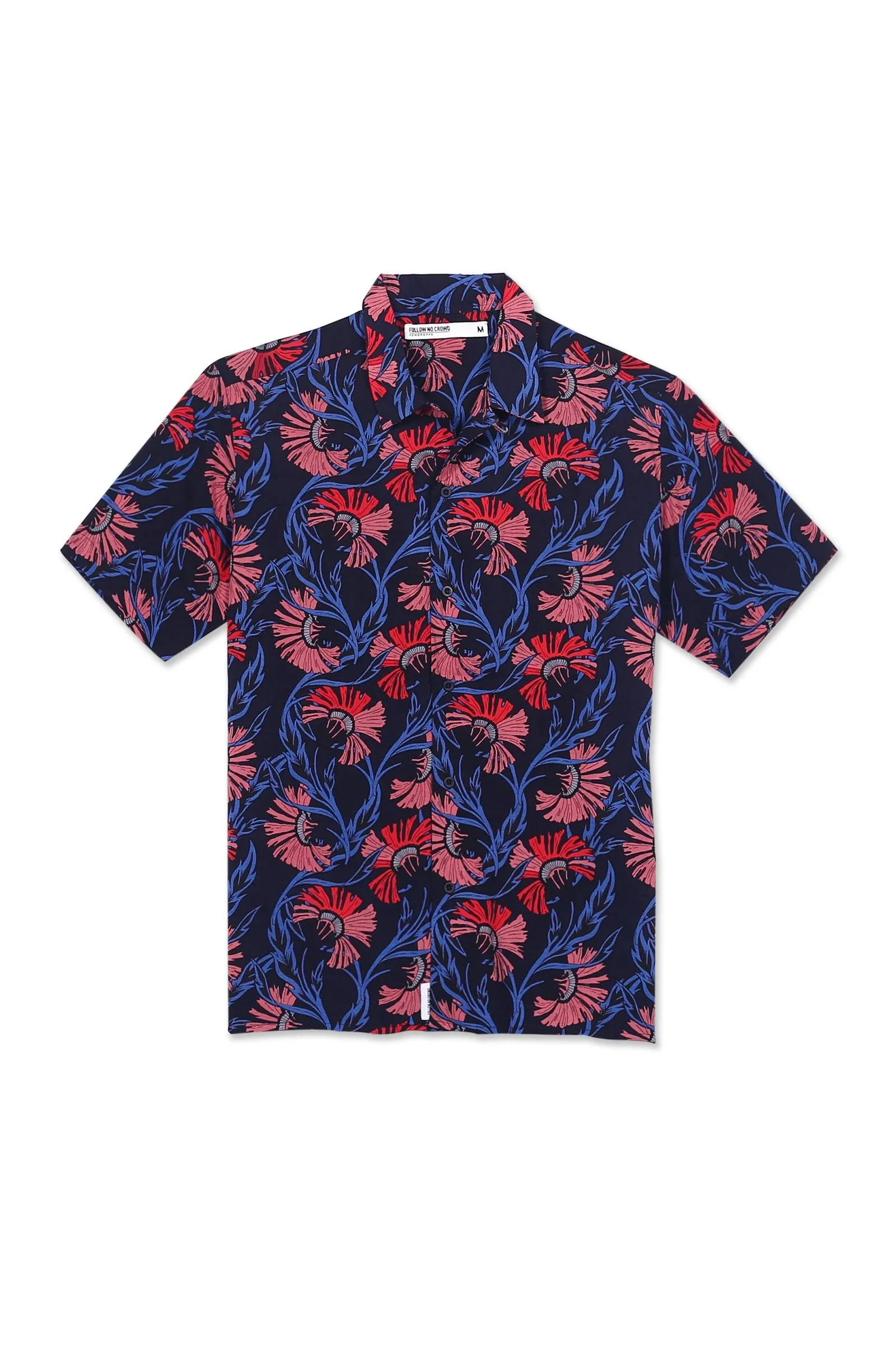 Men's Resort Shirt With Floral Print