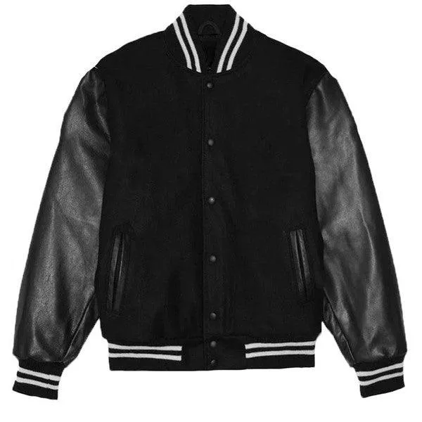 Men's Two Tone Letterman Jackets