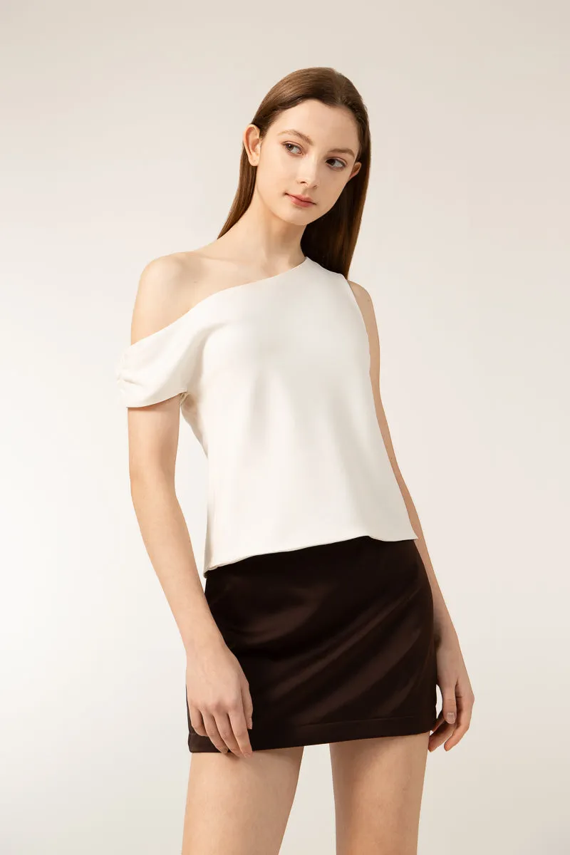 PAIGE Mini Skirt - Brown