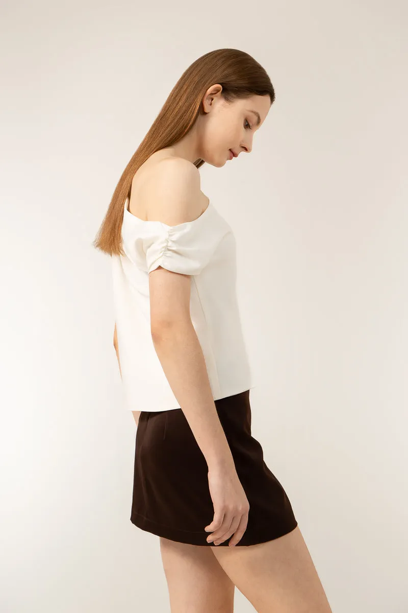 PAIGE Mini Skirt - Brown