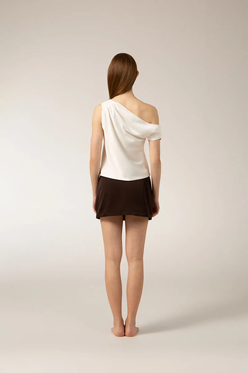 PAIGE Mini Skirt - Brown