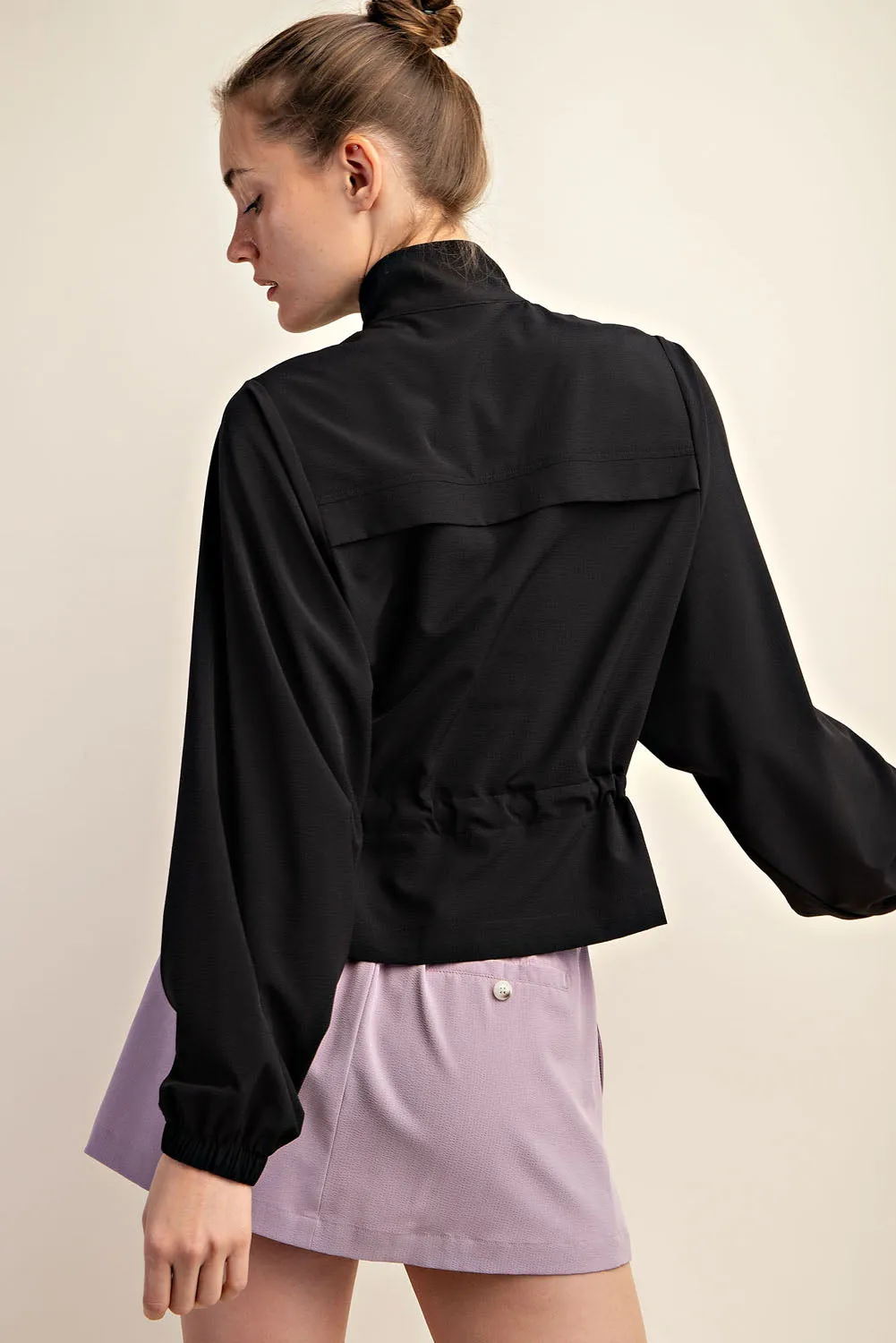 RAE MODE LIGHTWEIGHT JACKET WITH POCKET DETAILS