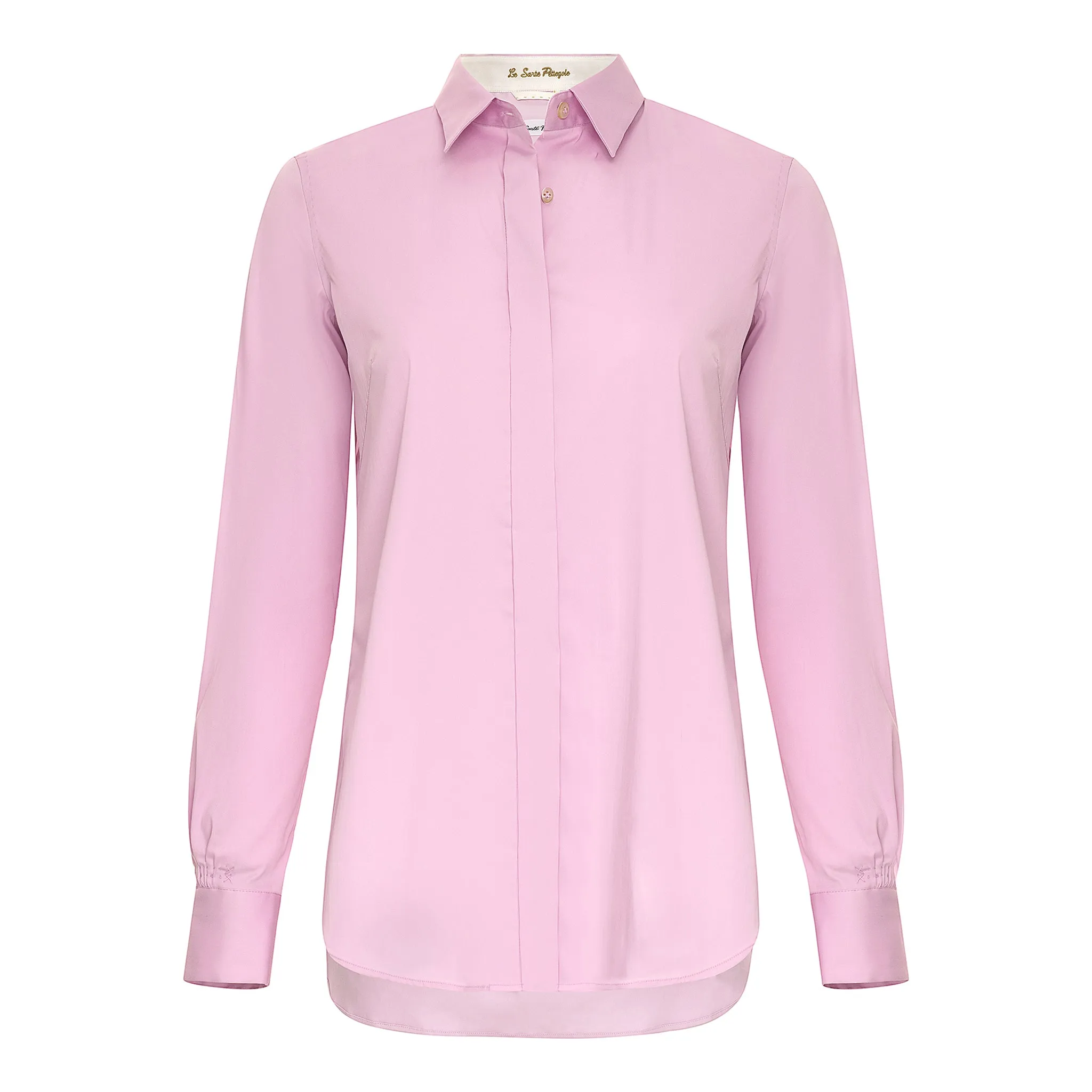 Relaxed Button Down Blouse - Pink