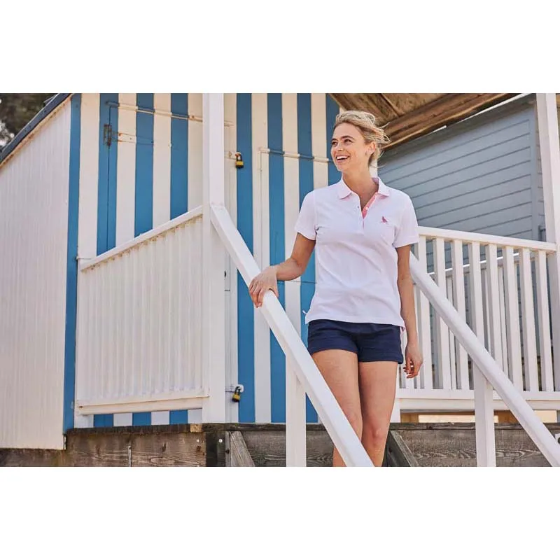 Schoffel St Ives Tailored Ladies Polo Shirt - White