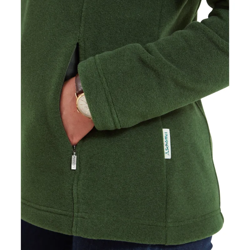 Schoffel Tilton 1/4 Zip Fleece - Forest