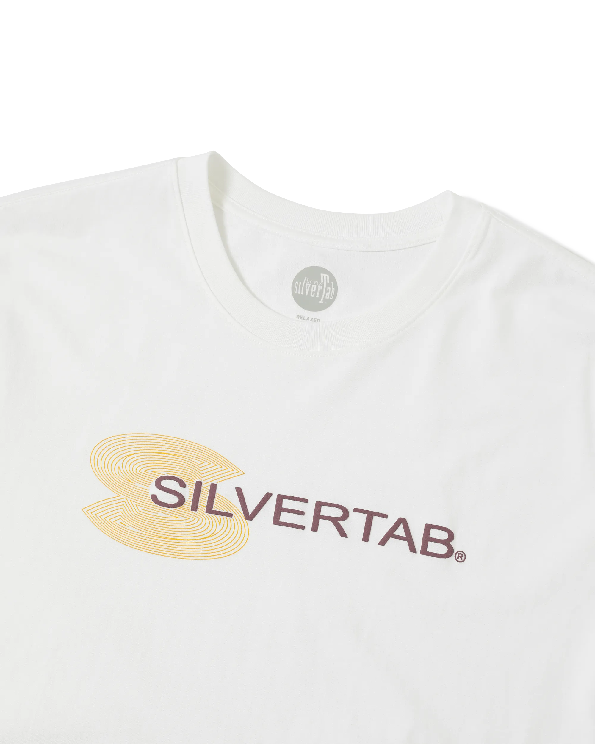 SILVERTAB / SS RELAXED FIT TEE (MEN)