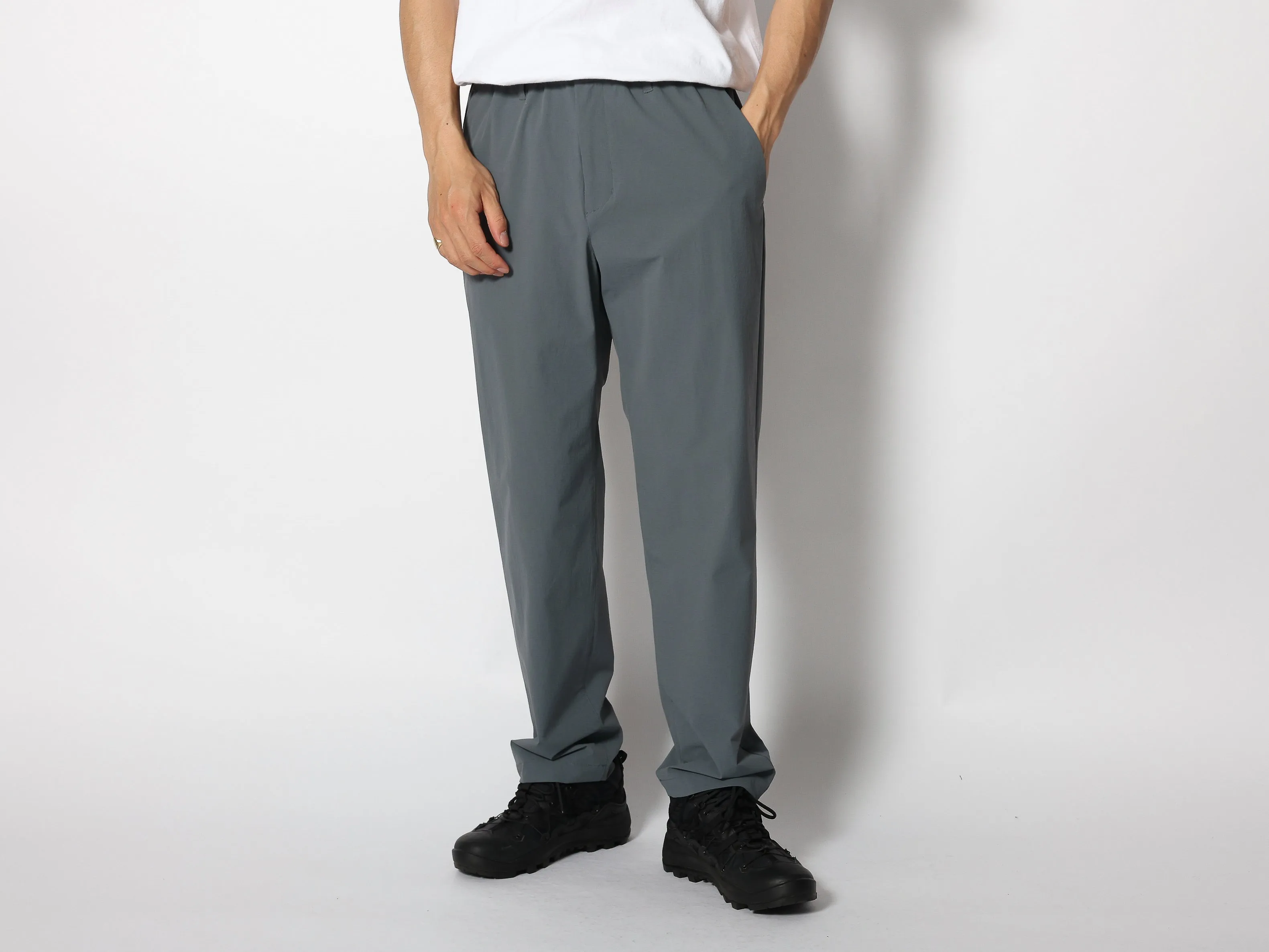 Snow Peak - Active Comfort Straight Fit Pants - Grey