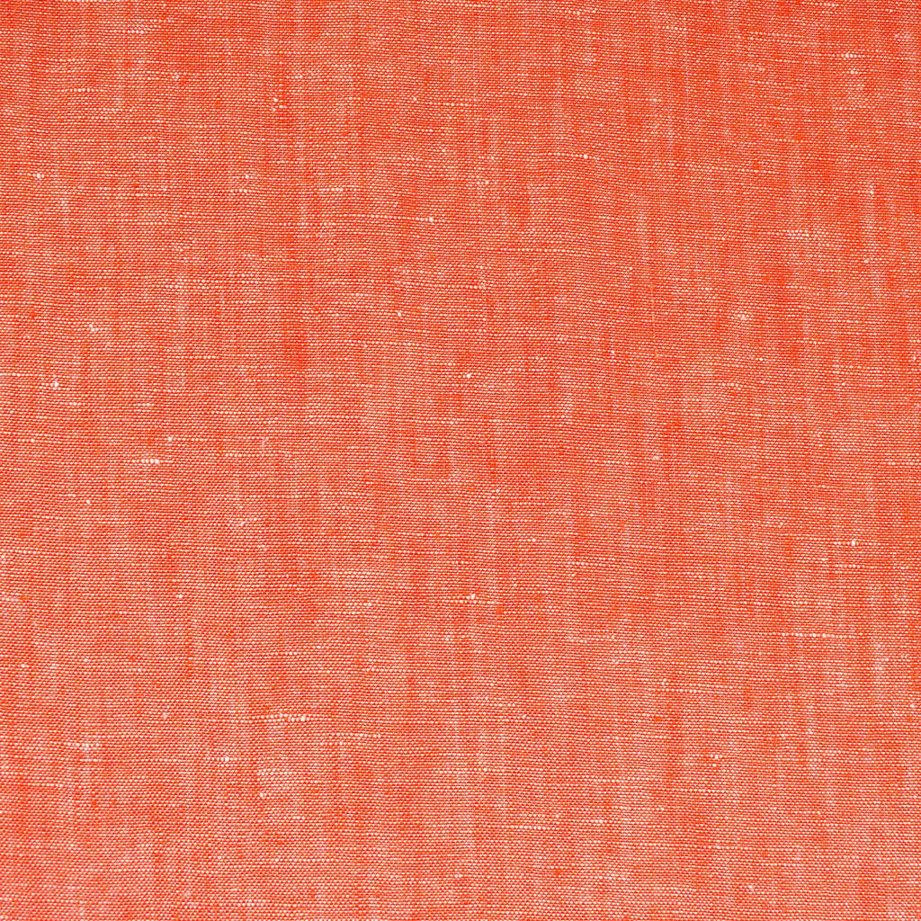 Soft Washed Yarn Dye Linen Coral