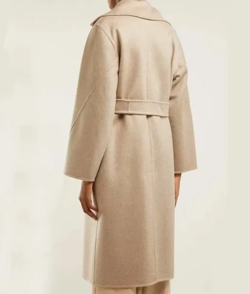 The Undoing Lily Rabe Cream Trench Coat