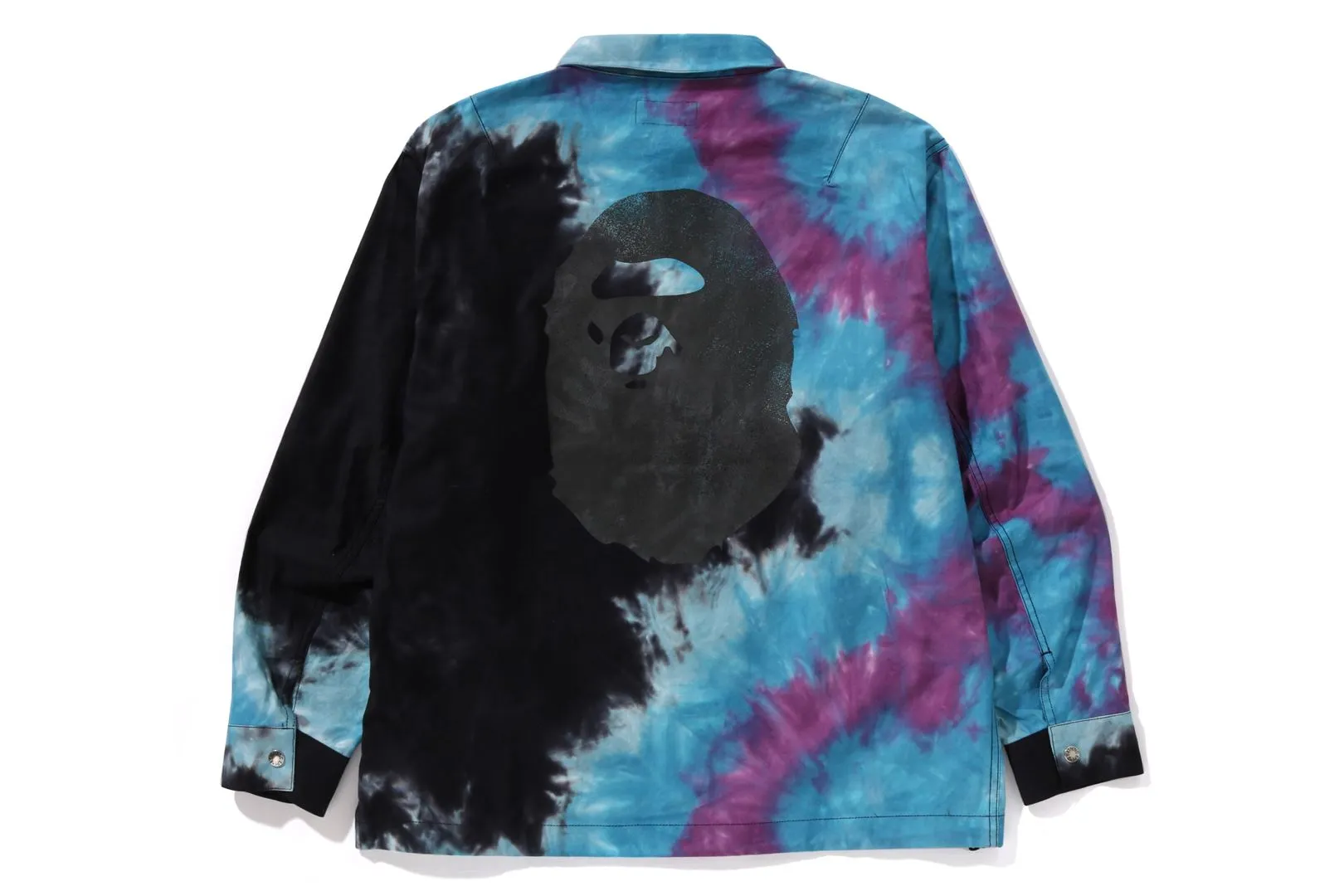 TIE DYE RELAXED FIT CPO SHIRTS