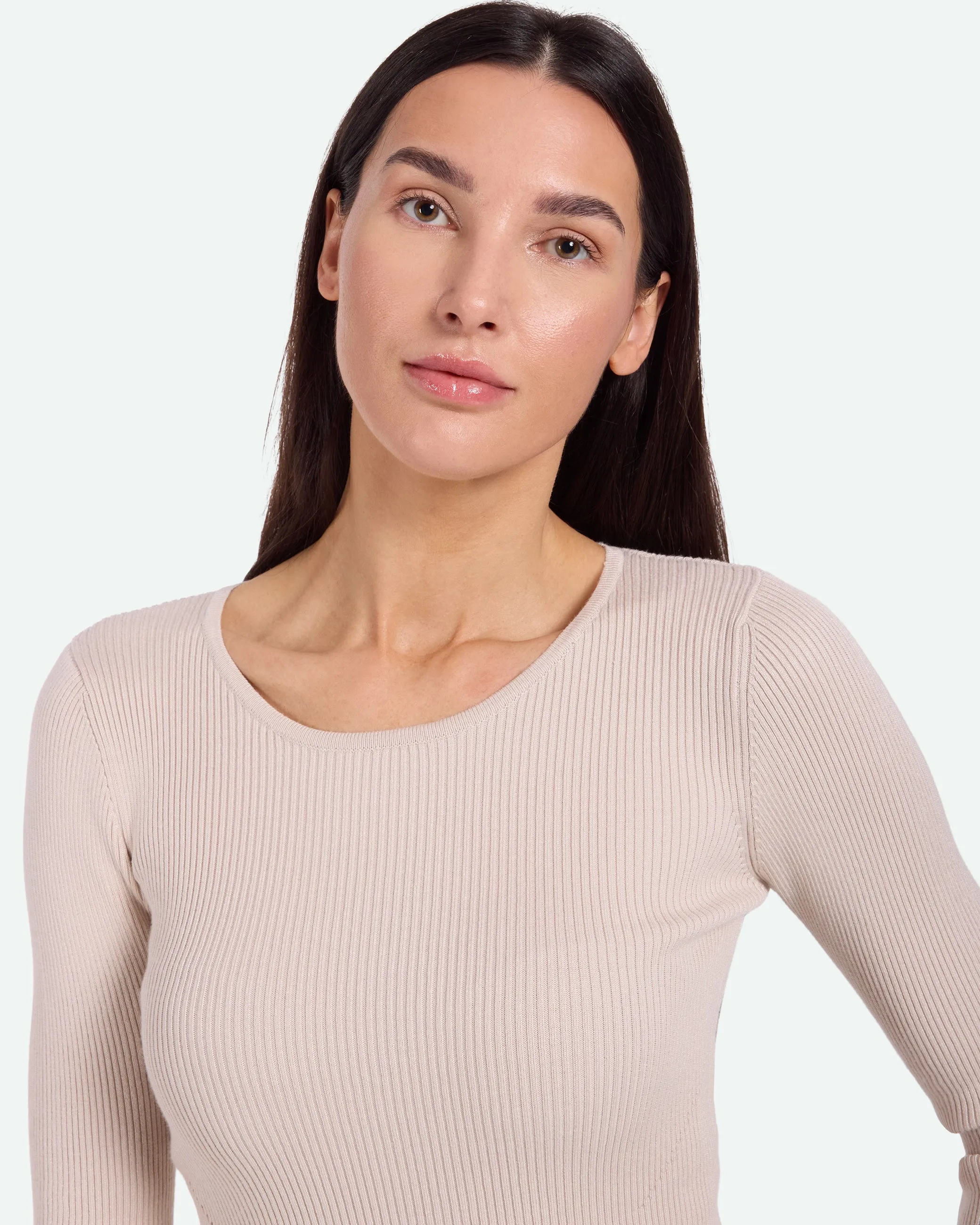 Twisti O-Neck 2679 Jumper - Peyote