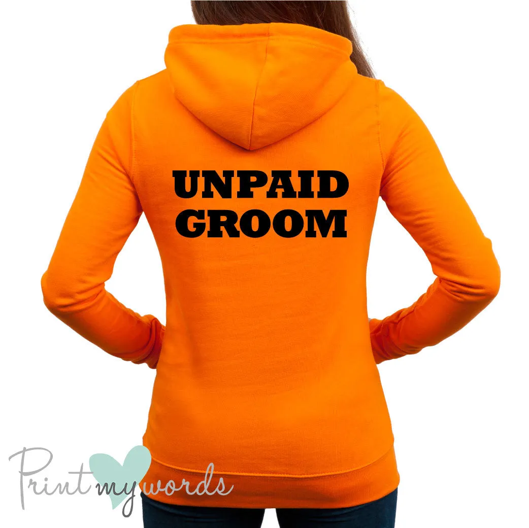 Unpaid Groom Funny Equestrian Hoodie