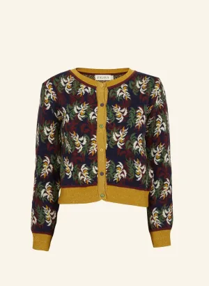 Vera Jacquard Cardigan - Multi Cabaret