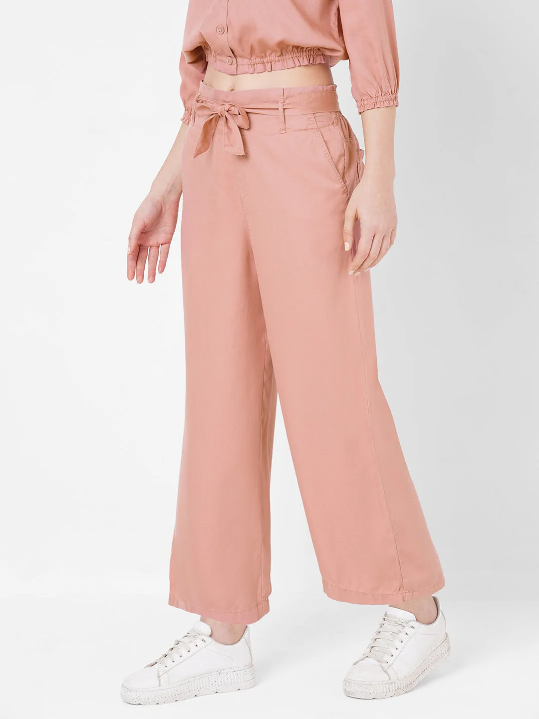 Women High-Rise Slim Fit Culottes