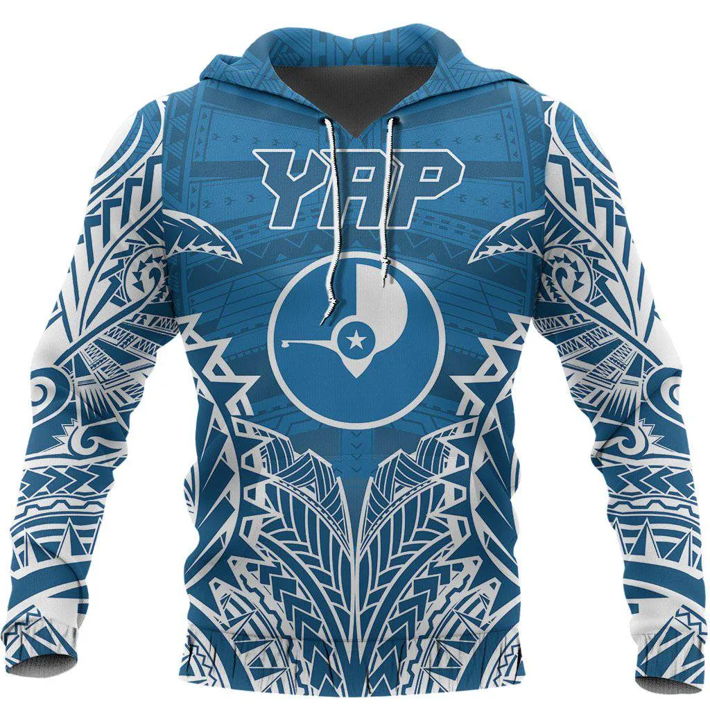 Yap Premium All Over Print Pullover Hoodie